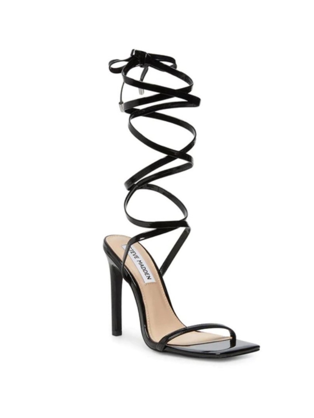 Steve madden uplift patent black heels